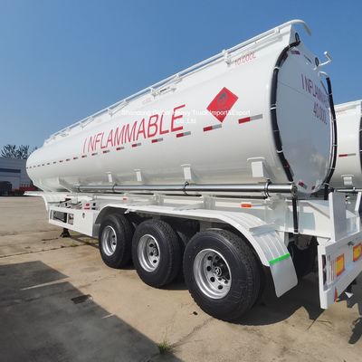 شبه مقطورة صهريج وقود شديدة التحمل بثلاث محاور بسعة 50000 لتر