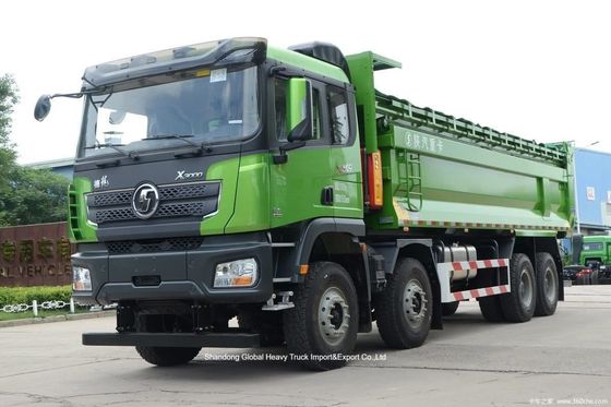 شاحنة قلاب شاكمان X3000 8X4 CNG بقوة 380 حصان LHD جديدة