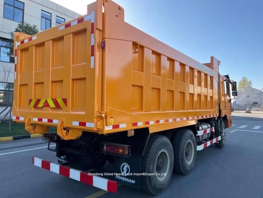 شاحنة قلاب شاكمان F3000 6×4 بمحرك Weichai بقوة 340 حصان/380 حصان وحمولة 40 طنًا وتكوين دفع 6×4