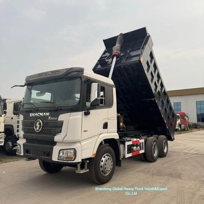 شاحنة شاكمان X3000 6 × 4 جديدة تمامًا مع محرك 380-420 حصان و 30-35 طن من الحمولة المفيدة للبناء الثقيل
