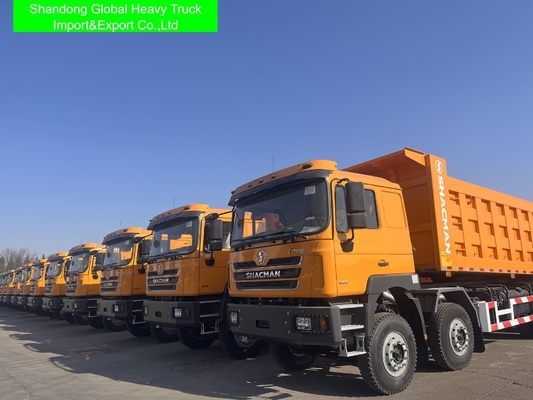 شاكمان F3000 10 عجلات 380HP شاحنة تيبر 30cbm 30طن 6X4 شاحنة قمامة مستعملة