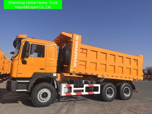 الصين شاكمان F3000 H3000 شاحنة 400HP 20 طن 6x4 10 عجلات شاكمان شاحنة قمامة مستعملة شاحنة تيبر سعر للبيع