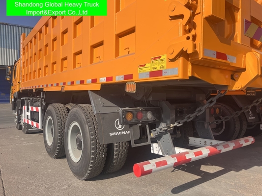 الصين شاكمان F3000 H3000 شاحنة 400HP 20 طن 6x4 10 عجلات شاكمان شاحنة قمامة مستعملة شاحنة تيبر سعر للبيع