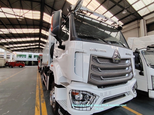 371HP HOWO NX 6X4 شاحنة القمامة مع 18-25m3 سعة