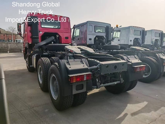 HOWO 6x4 شاحنة جرار 400HP الديزل ناقل نقل يدوي