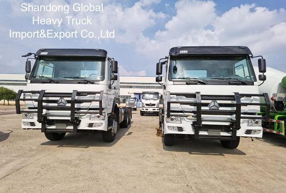 HOWO NX 6 × 4 شاحنة جرار 371HP 420HP محرك الديزل اليورو 2