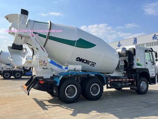شاحنة مزيج الخرسانة 6 × 4 15cbm 30T الحمولة المفيدة معتمدة ISO9000