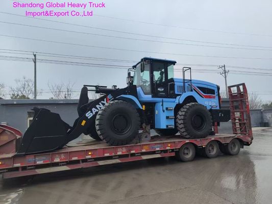 الجرافة الجديدة تمامًا SANY SW955K-S 5.5T ذات الحمولة المقدرة ذات سعة الجرافة 3.0 متر مكعب وقوة 162 كيلو وات