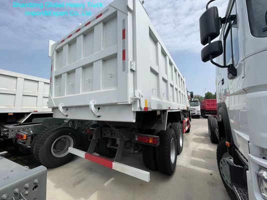 Sinotruk HOWO NX شاحنة هدر ثقيلة مع مقعد التعليق الهوائي يسار / يمين القيادة والتحويل HW19710