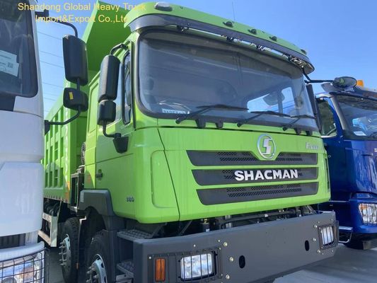 شاحنة قلابة شاكمان F3000 8×4 ذات 12 عجلة للخدمة الشاقة بحمولة 35-40 طنًا وسعة 25-30 مترًا مكعبًا