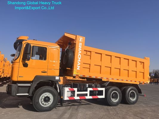 شاكمان F3000 380HP 6X4 10 عجلات شاحنة هدر ثقيلة للعمل في مجال التعدين والبناء