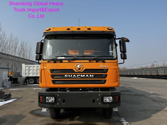 شاكمان F3000 6 × 4 شاحنة قمامة مع 25-30 طن الحمولة المفيدة البناء الثقيل والهيكل الفولاذي عالي القوة