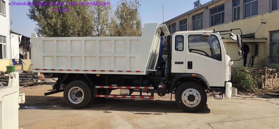 Sinotruk HOWO 400HP 420HP شاحنة هدر ثقيلة مع قيادة اليد اليسرى / اليمنى ومقعد التعليق الهوائي