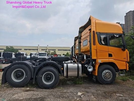 شاحنات قلاب شاكمان X3000 F3000 H3000 6X4 الصينية الصنع، شاحنة جرارة للخدمة الشاقة للنقل لمسافات طويلة