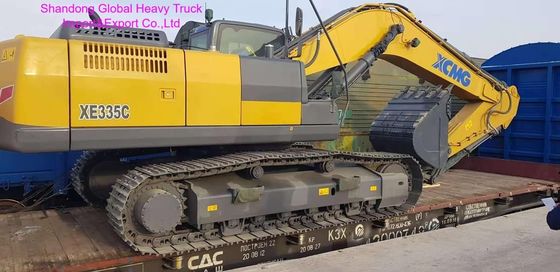 حفارة زحافة هيدروليكية من العلامة التجارية XCMG بوزن 33.5 طن بمحرك عالي الأداء للتطبيقات الشاقة