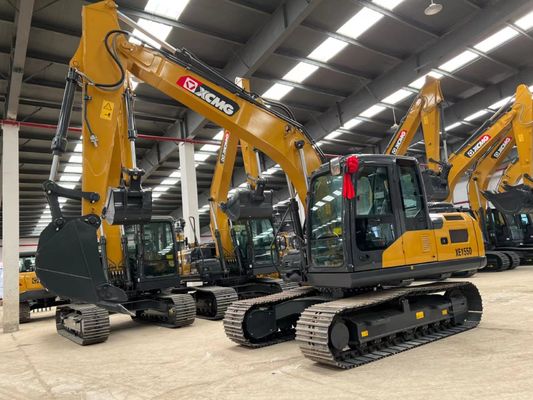 حفارة زاحفة XCMG XE470D بوزن 47 طن بمحرك Weichai بقوة 250 كيلو واط وجرافة بسعة 2.2-2.5 متر مكعب لأعمال الحفر الثقيلة