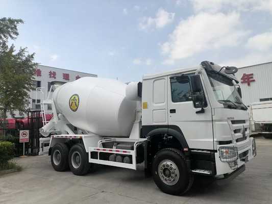 High Quality HOWO Truck 371 HP Engine 12m³ Capacity Concrete Mixer Truck with Euro II Emission