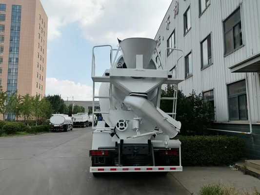 كفاءة عالية 20cbm سعة 400 حصان محرك شاسية ثقيلة HOWO شاحنة مزيج الخرسانة