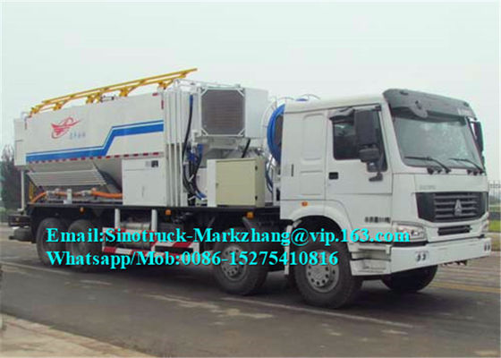 15 طن HOWO شاحنة مكبلة للتعدين