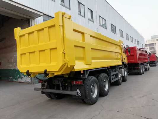 New SINOTRUK HOWO TX 8x4 Dump Truck with 420 HP Engine and 30-40 Tons Loading Capacity
