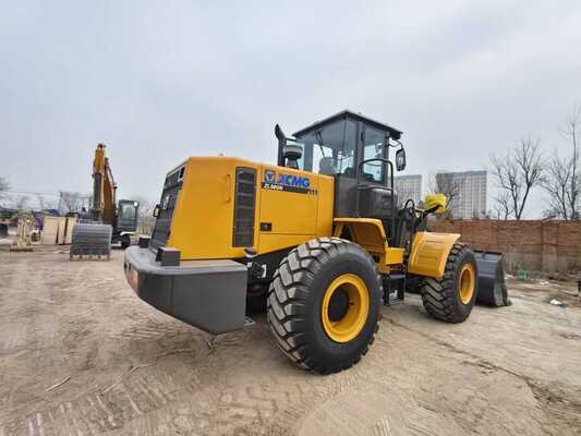 XCMG ZL50GN محمول عجلات ذو حمولة 5 طن بقوة 162 كيلوواط ومخطط مقاوم للغبار للبناء