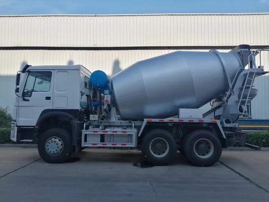 شاحنة خلاطة أسمنت/خرسانة ذاتية التحميل Sinotruck HOWO Nx Tx 6X4 Euro2 340 حصان 371 حصان 8 متر مكعب 10 متر مكعب 25 طن