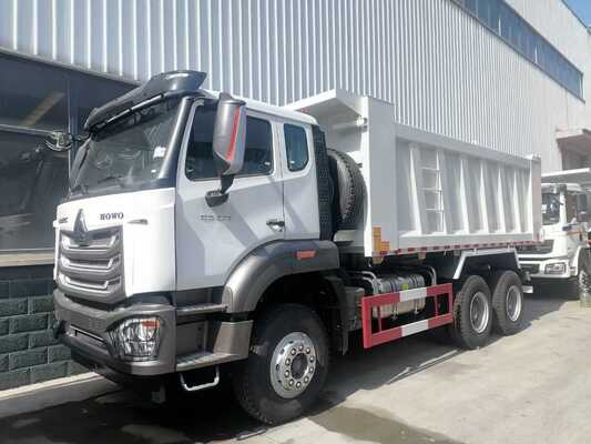 شاحنة قمامة بناء قوية تستخدم سينوتروك HOWO Nx 440HP 6X4 للاحتياجات الثقيلة