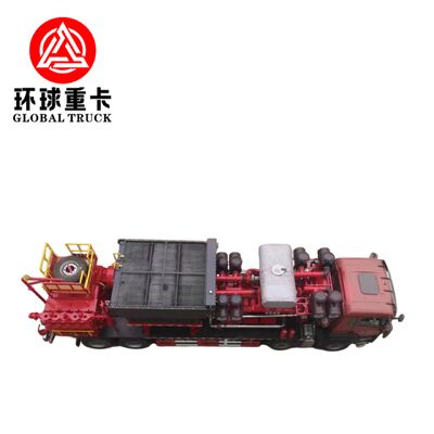 Sinotruk HOWO Oilfield Fracturing Truck with Euro 6 Compliance 8×6 Drive Configuration and High-Pressure Hydraulic Pump