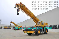 XCMG 60 طن الخام التضاريس Boom Truck Crane For Warehousing Base Construction RT60 RT60A
