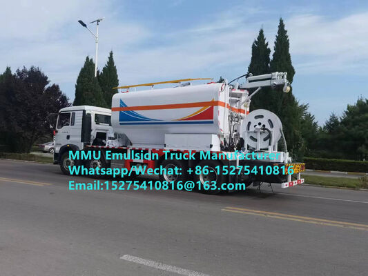 كميات عالية من التكلفة والفعالة HOWO 15T GLOBAL-BCRH-15 على الموقع خليط وشحن شاحنة الإيمولسون شاحنة تحميل متفجرات كبيرة منغوليا خدمة التعدين