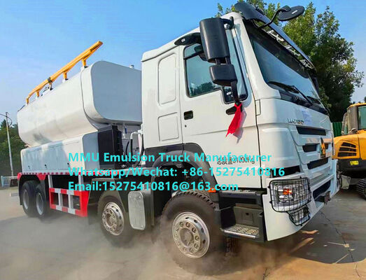 LARGE OFF-ROAD PAYLOAD BRAND NEW HOWO 20/25TON MIXING AND CHARGING EMULSION BULKMASTER EXPLOSIVES VEHICLE FOR WET OR DRY BLASTHOLES FOR PRECISION LOADING AND REAL-TIME BLAST DATA