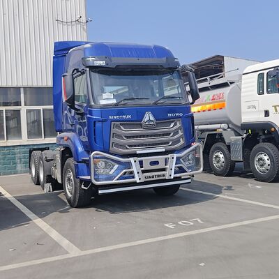 HOWO NX 6 × 4 شاحنة جرار مع محرك 380HP-460HP لنقل البضائع الثقيلة والخدمات اللوجستية لمسافات طويلة