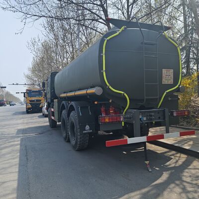 HOWO 6x6 Fuel Tanker Truck with 6×6 Drive, 371HP Engine, and 18000L-25000L Fuel Capacity for Rugged Transport