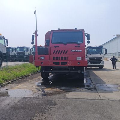 Shantui 6×4 Water Tank Truck with 20,000L - 35,000L Capacity and High-Strength Carbon Steel Tank for Mining