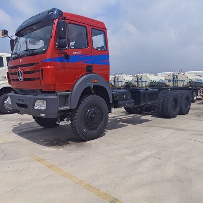 BEIBEN 2638 6 × 4 شاحنة جرار ثقيلة مع محرك WEICHAI بقوة 380 حصان وتقنية مرسيدس-بنز
