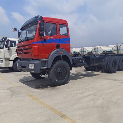 BEIBEN 2638 6 × 4 شاحنة جرار ثقيلة مع محرك WEICHAI بقوة 380 حصان وتقنية مرسيدس-بنز