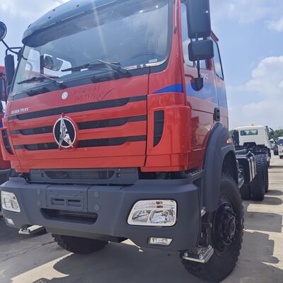 BEIBEN 2638 6 × 4 شاحنة هدم تعدين مع محرك WEICHAI بقوة 380 حصان و 25-35 طن من الحمولة المفيدة للنقل الثقيل