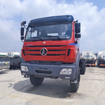 BEIBEN 2638 6 × 6 شاحنة هدر تعدين ثقيلة مع محرك WEICHAI بقوة 380 حصان و 30-35 طن من الحمولة المفيدة للتعدين خارج الطريق