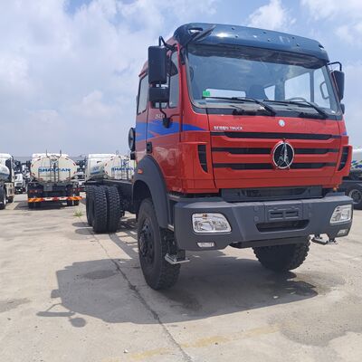 BEIBEN 2642 6 × 6 شاحنة التعدين مع 420HP محرك WEICHAI و 30-40 طن الحمولة المفيدة للتعدين الثقيل