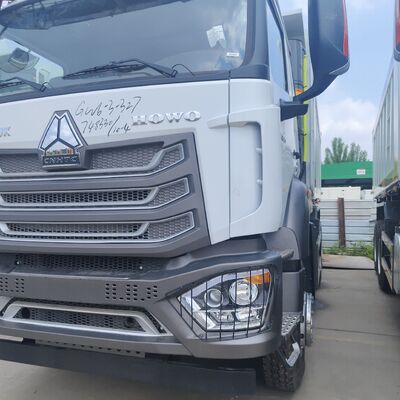 HOWO NX 6 × 4 شاحنة هدر ثقيلة مع محرك 400 حصان وجسم هدر 20CBM للتعدين والبناء