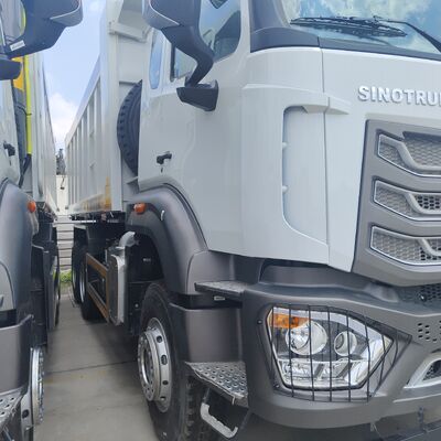 HOWO NX 6 × 4 شاحنة هدر ثقيلة بمحرك 400 حصان و 25-35 طن من الحمولة المفيدة للتعدين والبناء