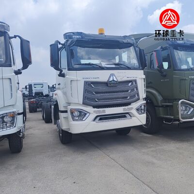 العلامة التجارية الجديدة HOWO NX 6x4 شاحنة جرار 430HP محرك اليد اليمنى المحرك الرئيسي للخدمات اللوجستية الثقيلة
