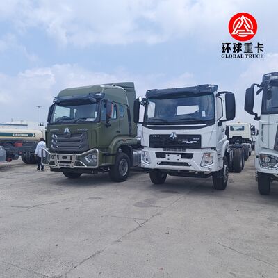 العلامة التجارية الجديدة HOWO NX 6x4 شاحنة جرار 430HP محرك اليد اليمنى المحرك الرئيسي للخدمات اللوجستية الثقيلة