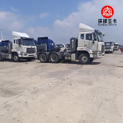 العلامة التجارية الجديدة HOWO NX 6x4 شاحنة جرار 430HP محرك اليد اليمنى المحرك الرئيسي للخدمات اللوجستية الثقيلة