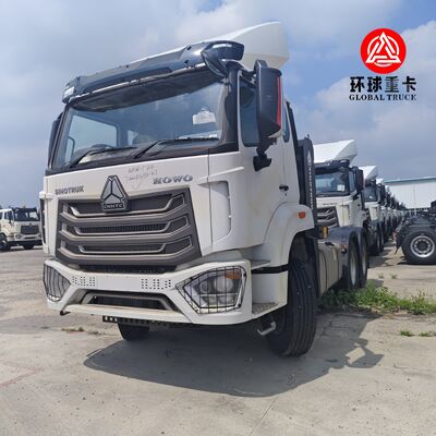 ساينو تراك HOWO NX 430HP 6x4 شاحنة رأس جرار للمحرك الرئيسي للشحن لمسافات طويلة