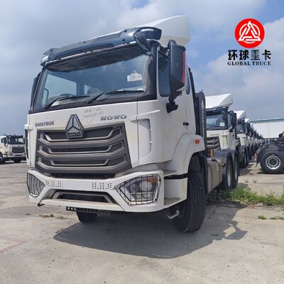 ساينو تراك HOWO NX 430HP 6x4 شاحنة رأس جرار للمحرك الرئيسي للشحن لمسافات طويلة