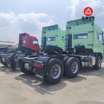 العلامة التجارية الجديدة HOWO NX 6x4 شاحنة جرار 400HP محرك الديزل المحرك الرئيسي للخدمات اللوجستية الثقيلة