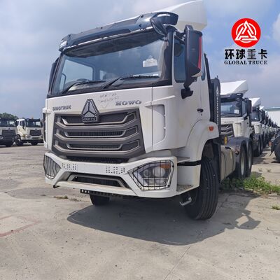 الصينوتروك الجديد HOWO NX 6x4 371HP الديزل جرار رأس شاحنة رئيسية محرك للنقل نصف مقطورة