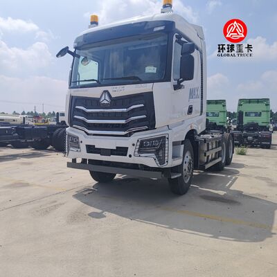 الصينوتروك الجديد HOWO NX 6x4 371HP الديزل جرار رأس شاحنة رئيسية محرك للنقل نصف مقطورة