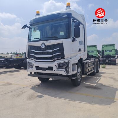 الصينوتروك الجديد HOWO NX 6x4 371HP الديزل جرار رأس شاحنة رئيسية محرك للنقل نصف مقطورة